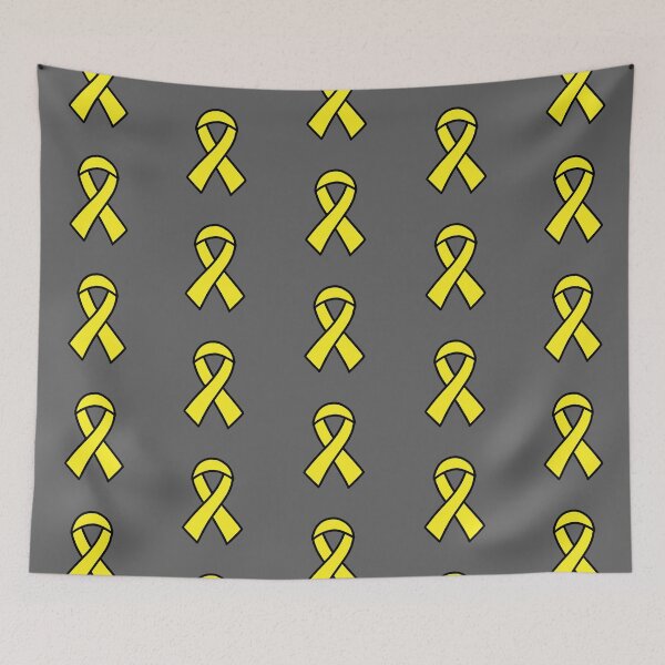 Item preview, Yellow Awareness Ribbon designed and sold by KandKKrafts.