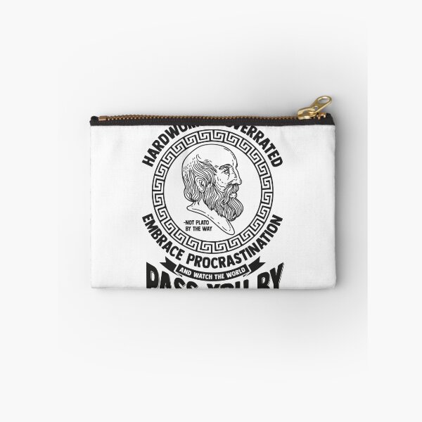 Item preview, Plato Demotivational Quotes - Hardwork is Overrated designed and sold by CMTees.