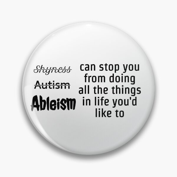 Item preview, Ableism Can Stop You designed and sold by scratchedhand.