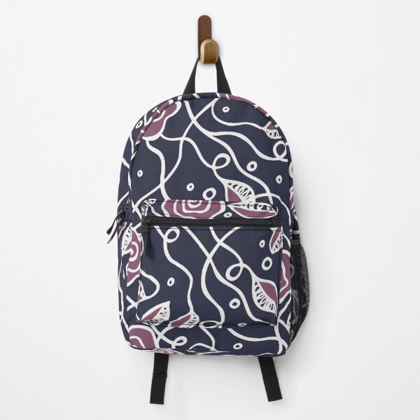 Item preview, Abstract Roses on Navy Blue designed and sold by SusanEileenEvans.