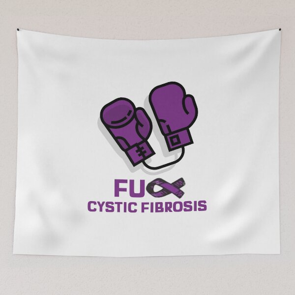 Item preview, Bold 'Fuck Cystic Fibrosis' Tee Shirt Design, Advocacy Statement, Unisex designed and sold by dpkpod.