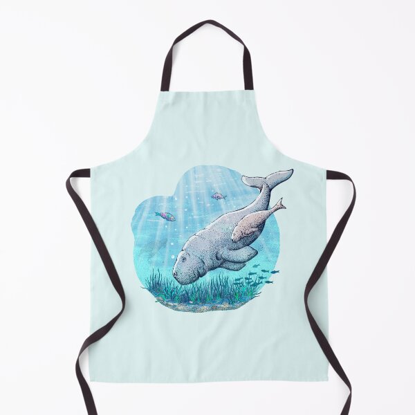 Item preview, Cute family of dugongs - Save the Sea Cows! designed and sold by Frank J. Art.