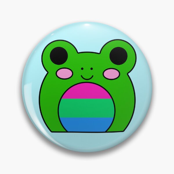 Artikelvorschau, Polysexual flag frog entworfen und verkauft von bookwoof.