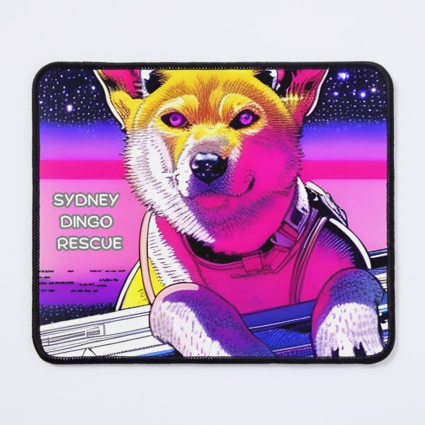 Item preview, Space Dingo - Astro Walk designed and sold by Sydney Fox and Dingo  Rescue.