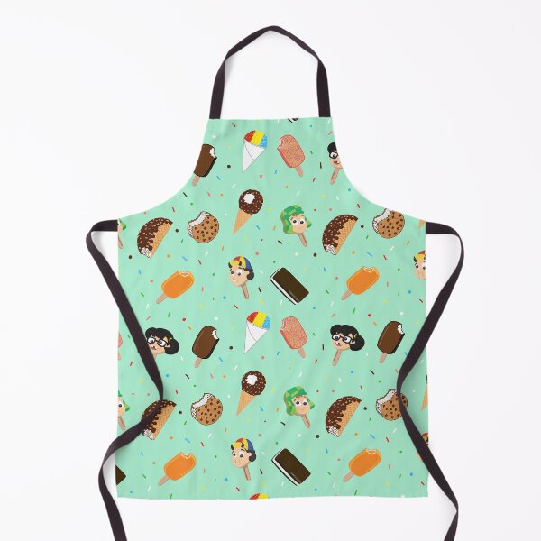 Item preview, Funny Latino Chavo Summer Ice Cream Popsicle Fun Mint Background designed and sold by Francielandia.