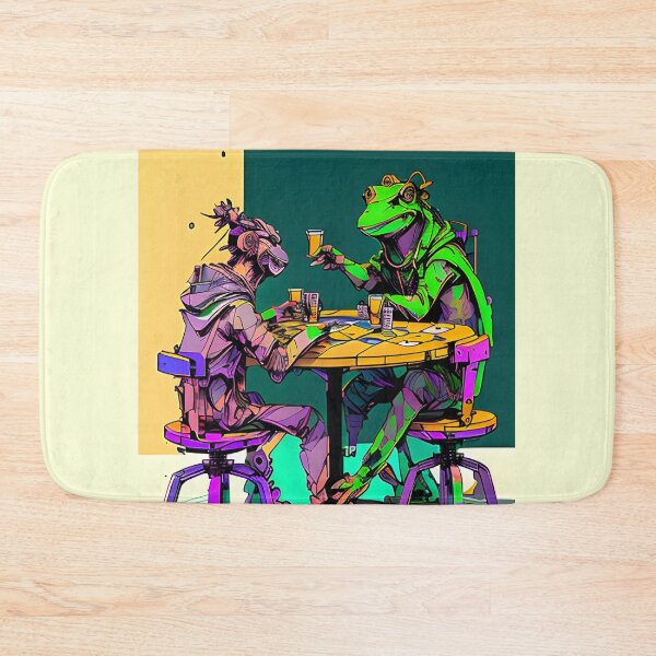 Item preview, Punk Frogs Playing Games designed and sold by CJMarchese.