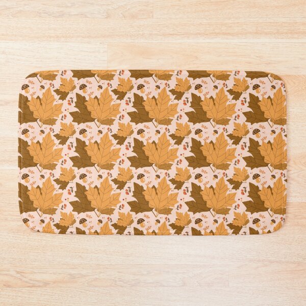 Item preview, Autumn seamless pattern  designed and sold by nuttcutee.