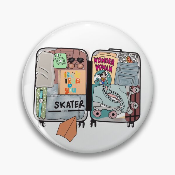 Item preview, travel skater designed and sold by Monica Alarcon.
