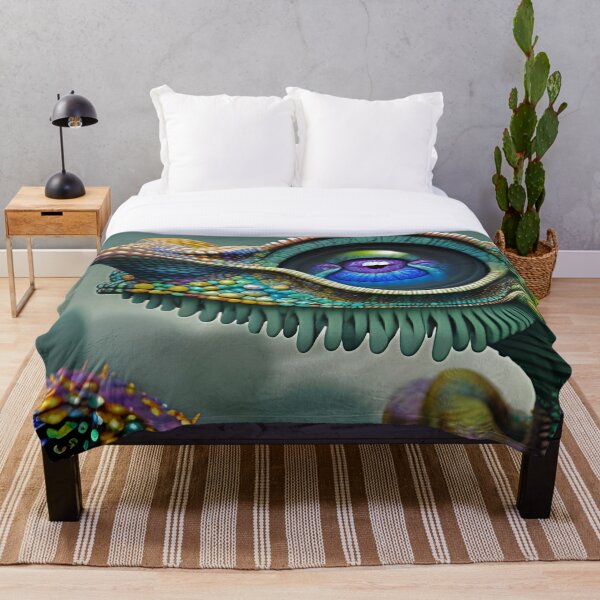 Item preview, Extraterrestrial Chameleon designed and sold by Dudeist Designs.