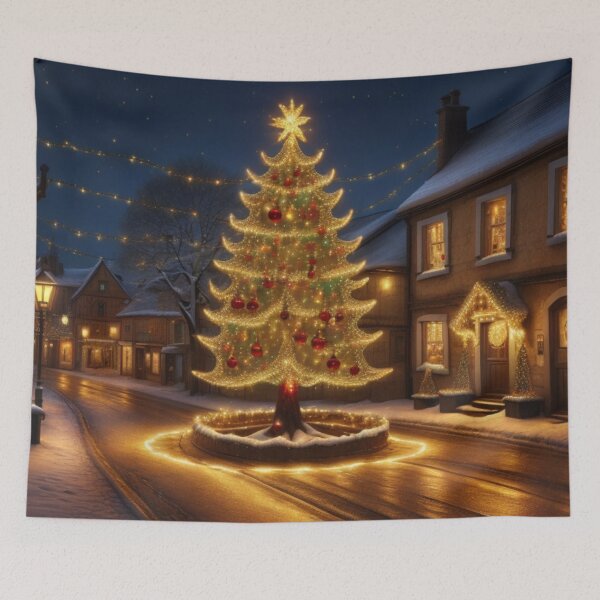 Item preview, Village Christmas Tree designed and sold by afrancisCL.