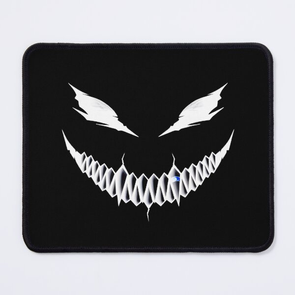 Item preview, Fantastic Expressions: A Stylized Illustration of Two White Floating Eyes with an Exaggeratedly Large Laughing Mouth and Sharp Teeth designed and sold by Jhuvel.