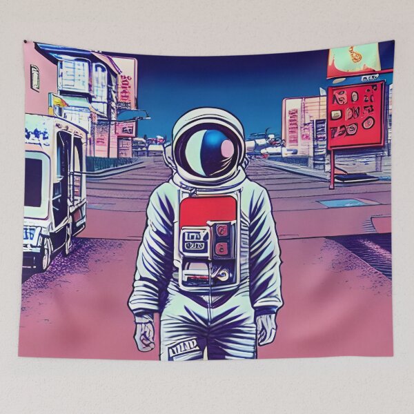 Item preview, Urban Astronaut | street art aesthetic  designed and sold by CiceroSpin.