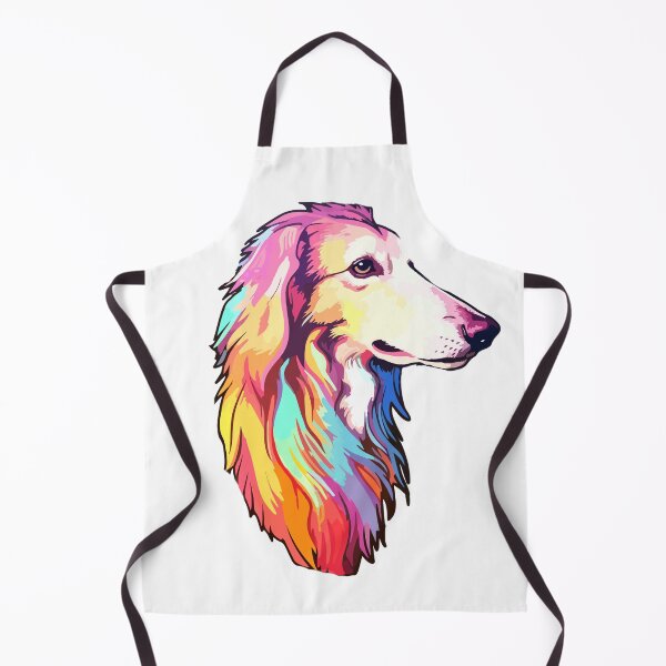 Item preview, Coloful Borzoi Dog designed and sold by khachiche.