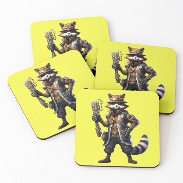 Item preview, Super Cool Steam Punk Raccoon 10 designed and sold by My Team Designs.