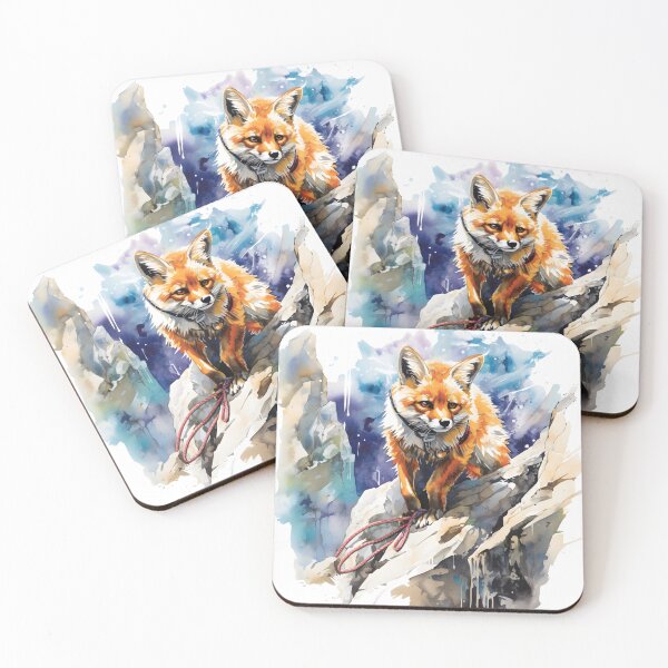 Aperçu de l'œuvre Adventurous Fox: Conquer New Heights créée et vendue par AdventurerPack.