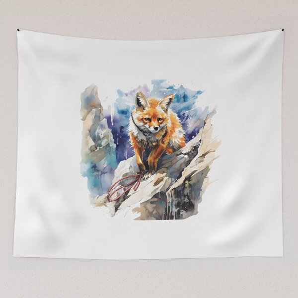 Item preview, Adventurous Fox: Conquer New Heights designed and sold by AdventurerPack.