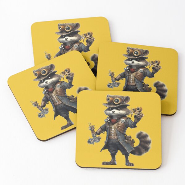 Item preview, Super Cool Steam Punk Raccoon 11 designed and sold by My Team Designs.