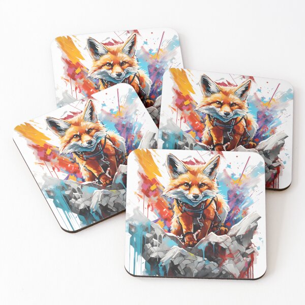 Artikelvorschau, Adventurous Fox: Conquer New Heights entworfen und verkauft von AdventurerPack.
