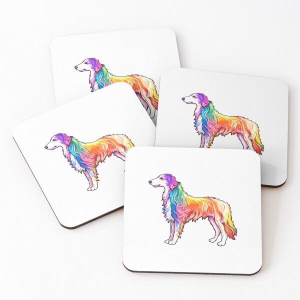 Item preview, Coloful Borzoi Dog designed and sold by khachiche.