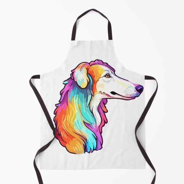 Item preview, Coloful Borzoi Dog designed and sold by khachiche.