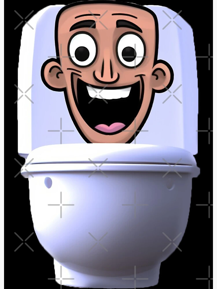 Toilet boom meme Poster for Sale by AubrechtLeona