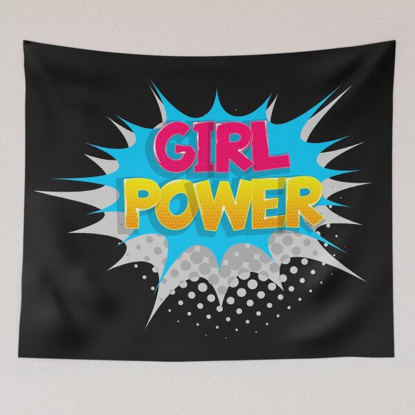 Item preview, Girl Power Retro OpArt designed and sold by SusanEileenEvans.