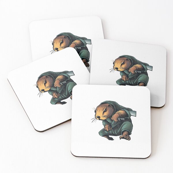 Item preview, Ninja groundhog performing a surprise attack designed and sold by GroundhogMs.