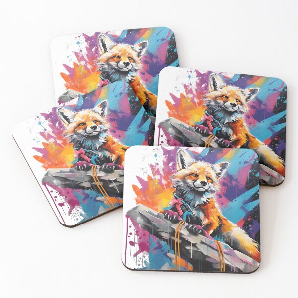 Artikelvorschau, Adventurous Fox: Conquer New Heights entworfen und verkauft von AdventurerPack.