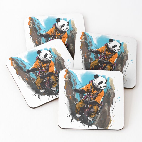 Artikelvorschau, Adventurous Panda: Conquer New Heights entworfen und verkauft von AdventurerPack.
