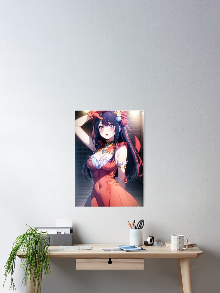 Ai Hoshino Oshi no Ko Waifu Anime  Poster for Sale by Spacefoxart