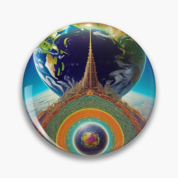 Item preview, Earthless, psychedelic Earth Less  designed and sold by krishana3d.