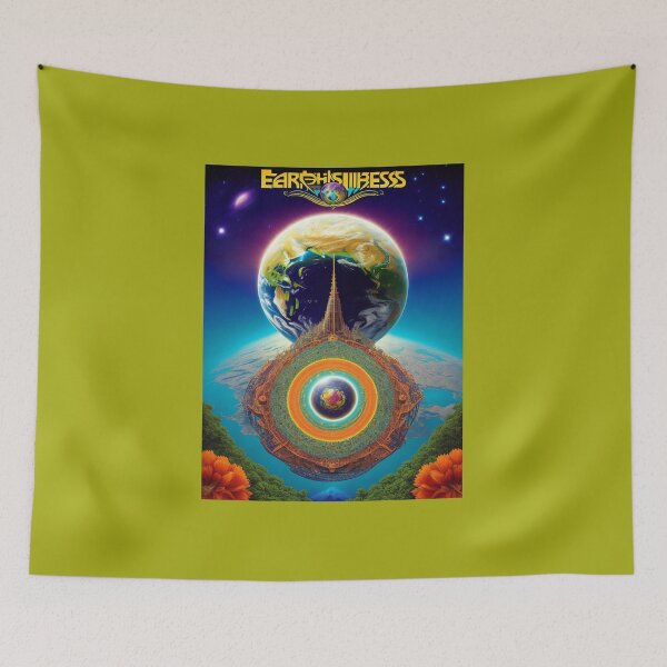 Item preview, Earthless, psychedelic Earth Less  designed and sold by krishana3d.