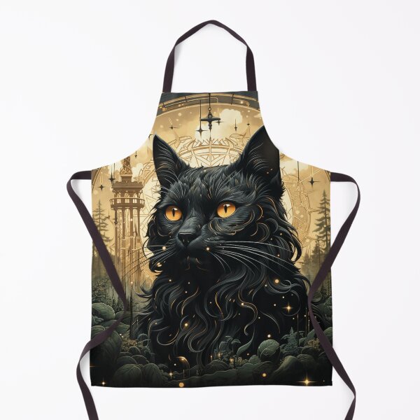 Item preview, Witchy vibes black cat with clock alternative #1 designed and sold by EliteShadow.