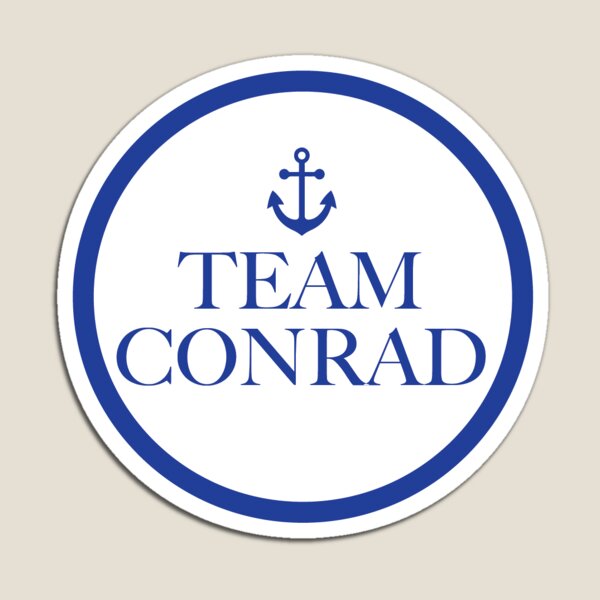 Team Conrad ♡ The Summer I Turned Pretty Magnet for Sale by LittleCraft