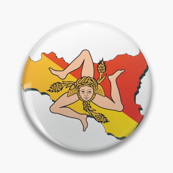 Item preview, Sicily Flag Sicilian Triskeles designed and sold by obviouslogic.