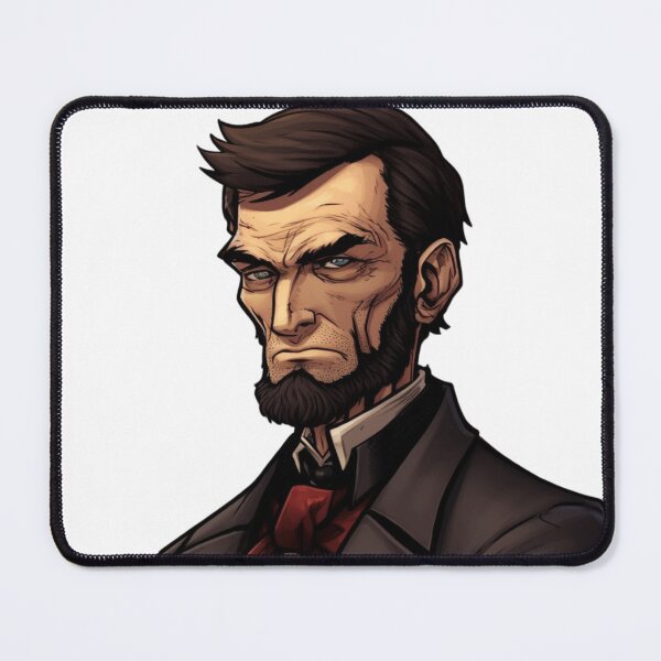 Item preview, Honest Abe Portrait - Anime Style designed and sold by abhaley.