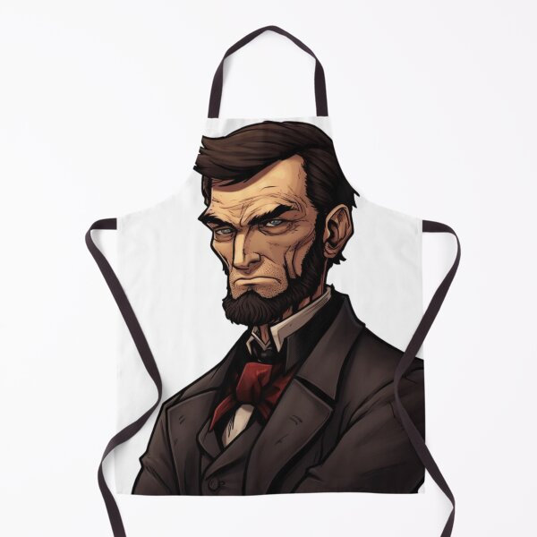 Item preview, Honest Abe Portrait - Anime Style designed and sold by abhaley.