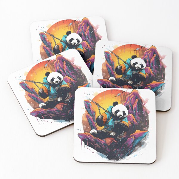 Artikelvorschau, Adventurous Panda: Conquer New Heights entworfen und verkauft von AdventurerPack.