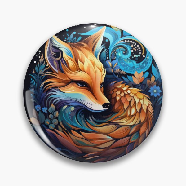 Item preview, Cute fox designed and sold by art-shop-by-Kat.