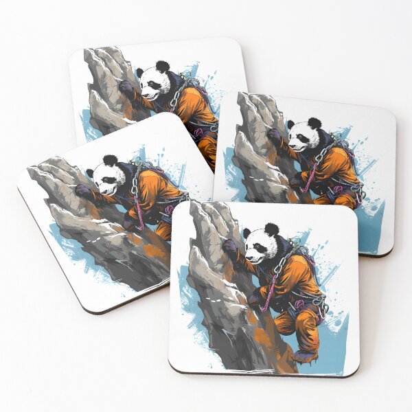 Artikelvorschau, Adventurous Panda: Conquer New Heights entworfen und verkauft von AdventurerPack.