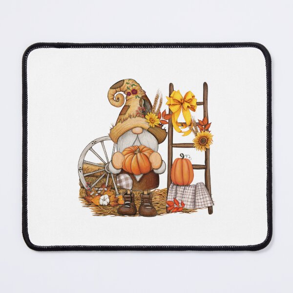 Item preview, Autumn Harvest - Thanksgiving Gnome with Pumpkins designed and sold by silviaol.