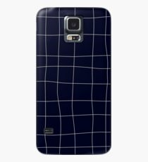 Sapphirine bars of different width Case/Skin for Samsung Galaxy