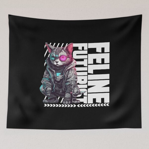 Item preview, Feline futurist designed and sold by hamishby.