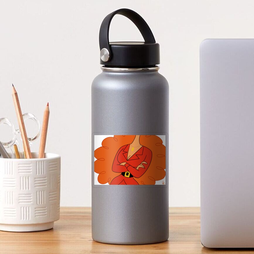 Red Baddie  Sticker