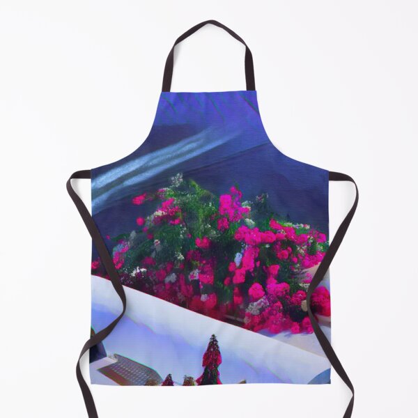 Item preview, Santorini Flowers In Greece designed and sold by MYSLc.