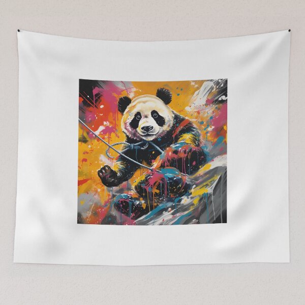 Item preview, Adventurous Panda: Conquer New Heights designed and sold by AdventurerPack.