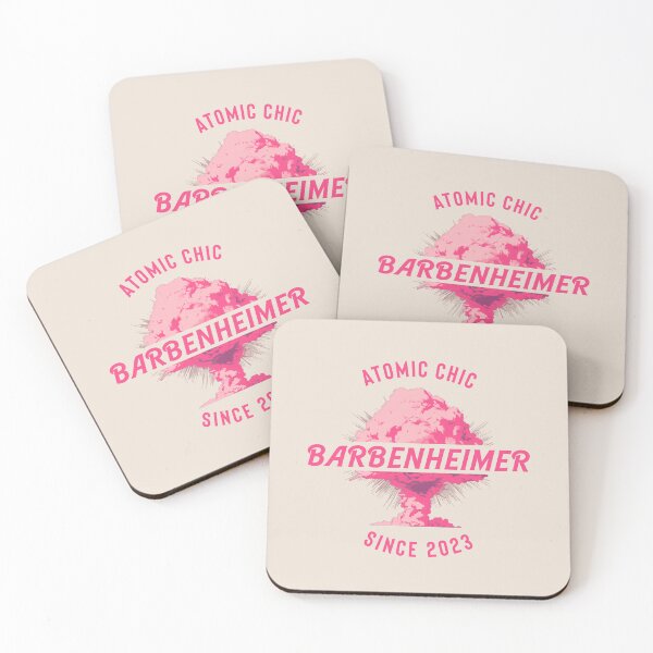Item preview, BARBENHEIMER 2023 LOGO (Discrete) designed and sold by Retro Travel Design.