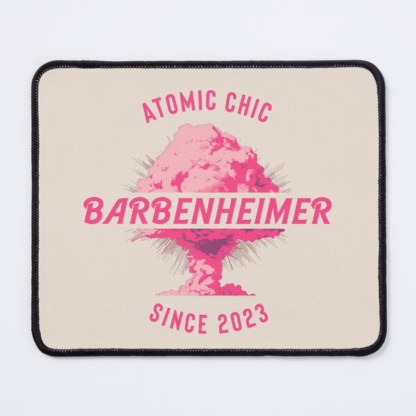 Item preview, BARBENHEIMER 2023 LOGO (Discrete) designed and sold by Retro Travel Design.
