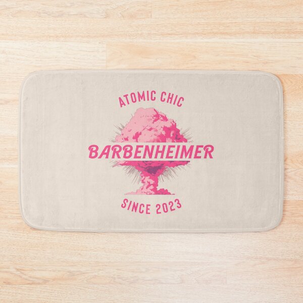 Item preview, BARBENHEIMER 2023 LOGO (Discrete) designed and sold by Retro Travel Design.