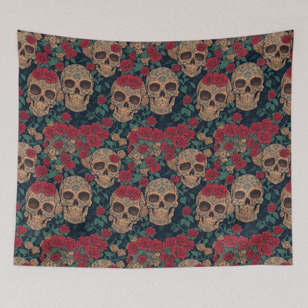 Item preview, Sugar Skull Fiesta designed and sold by Candyredcustoms.